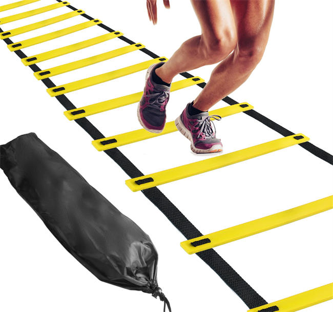 13 Rung Agility Ladder Speed Ladder Training Ladder for Soccer, Speed, Football Fitness Feet Training Carry Bag Agility Training Equipment